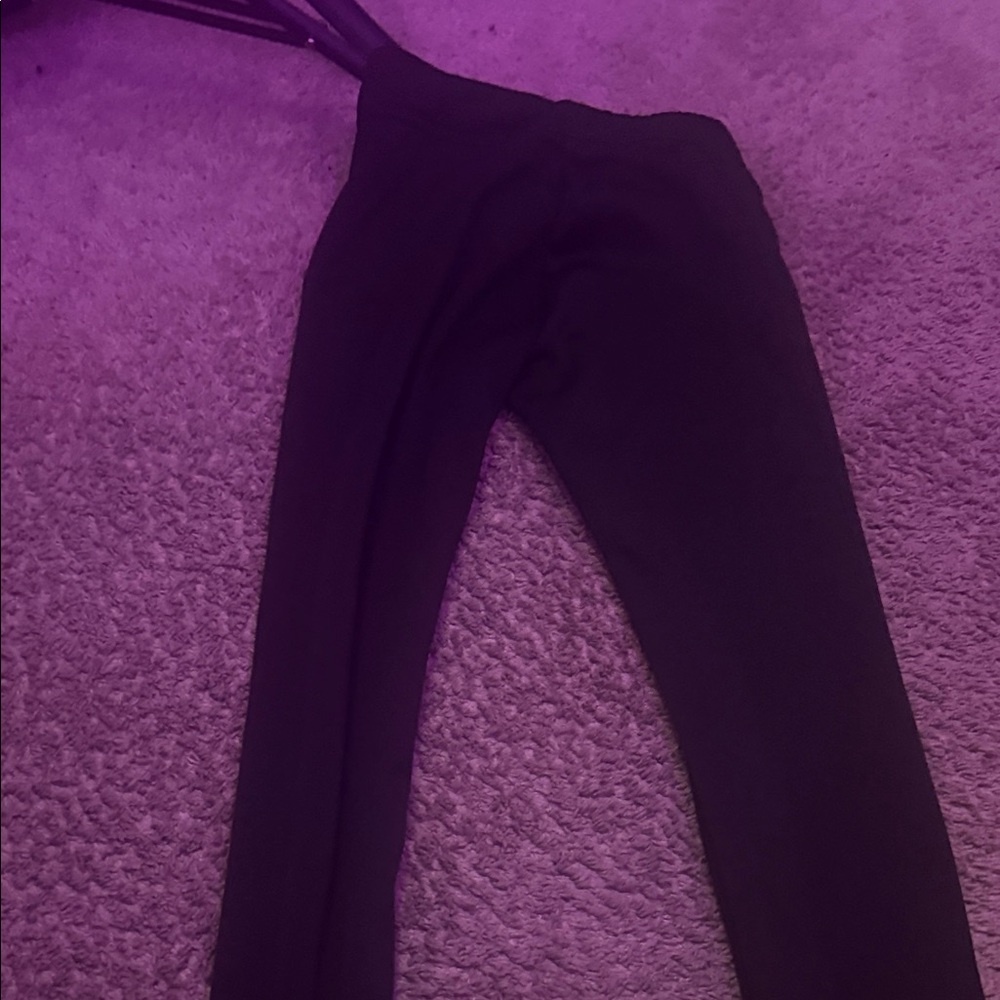Black Thermal Fur lined Leggings